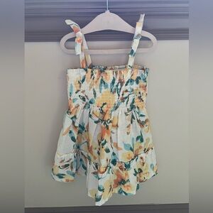 Baby Gap Floral Sundress with Straps 2 years